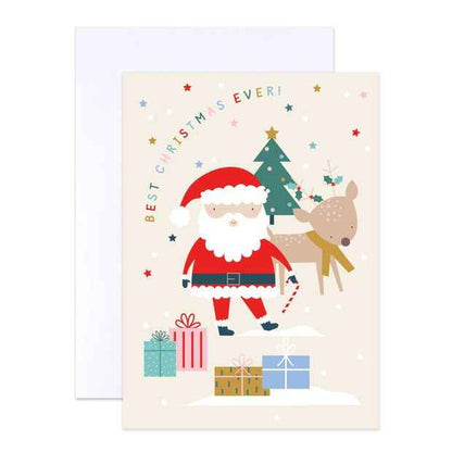 8 Pack Hallmark Boxed Charity Christmas Cards - Santa