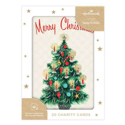 20 Pack Hallmark Boxed Charity Christmas Cards - Vintage