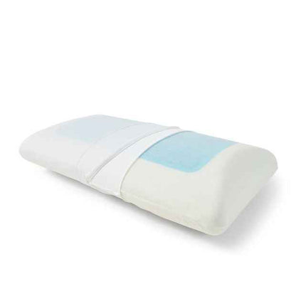 Anko Superior Cooling Gel Top Memory Foam Pillow - High Profile, White