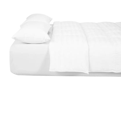 Anko Memory Fibre Quilt - Queen Bed, White