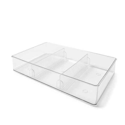 Anko Large Drawer Organiser, Clear
