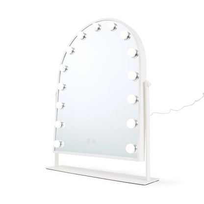 Anko Bluetooth Arch LED Mirror - White