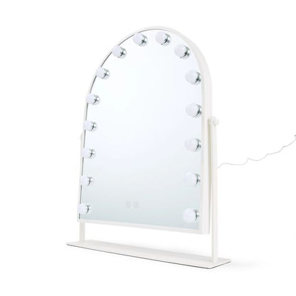 Anko Bluetooth Arch LED Mirror - White