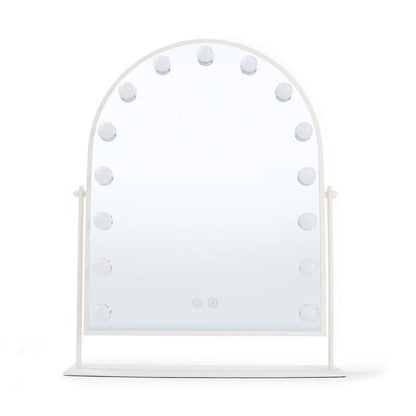 Anko Bluetooth Arch LED Mirror - White