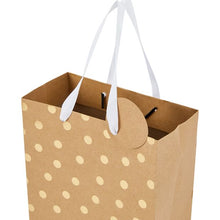 4 Pack Multi Kraft Foil Gift Bags, Medium - Anko