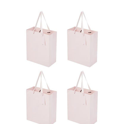4 Pack Multi Pink Gift Bags, Medium - Anko