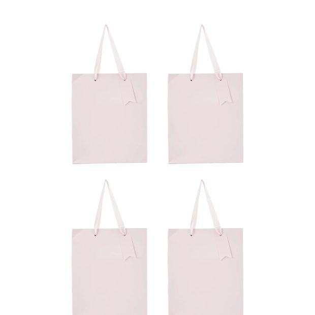 4 Pack Multi Pink Gift Bags, Medium - Anko