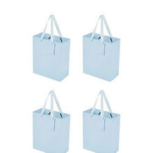 4 Pack Multi Blue Gift Bags, Medium - Anko