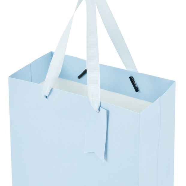 4 Pack Medium Blue Gift Bags