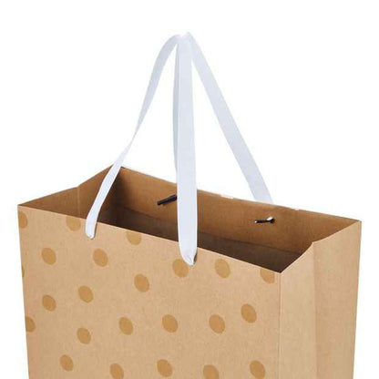 4 Pack Multi Kraft Foil Gift Bags, Large - Anko