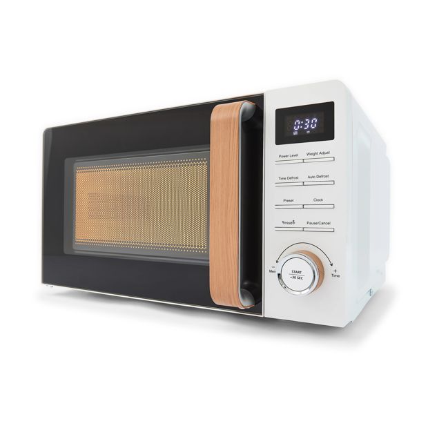 Anko 16L Scandi Microwave - White
