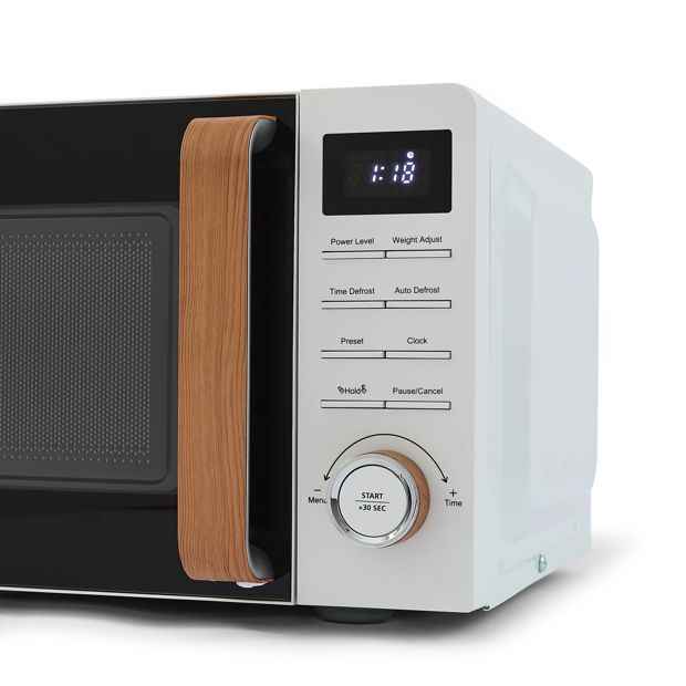 Anko 16L Scandi Microwave - White