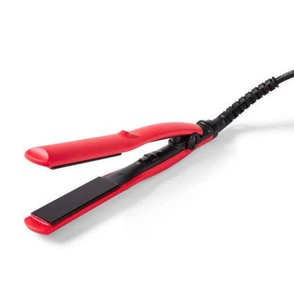 Compact Hair Dryer & Straightener Set - Red