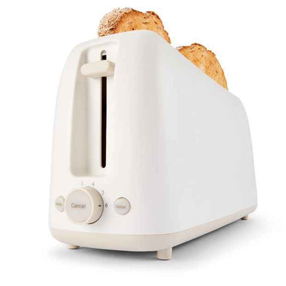 Compact 2-Slice Toaster with Long Slots
