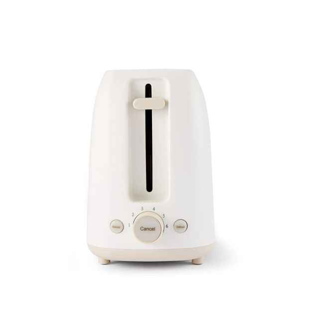 Compact 2-Slice Toaster with Long Slots