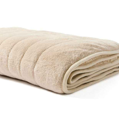 Electric Sherpa Throw - Beige