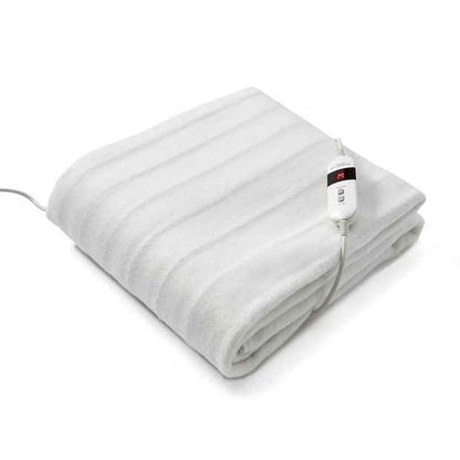 Single Bed Fitted Electric Blanket - White