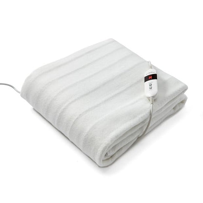Anko Fitted Electric Blanket, Single Bed - White