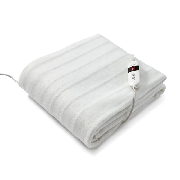 Anko Fitted Electric Blanket, King Single Bed - White