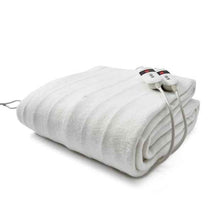Fitted Electric Blanket, Double Bed - White