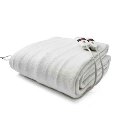 Fitted Electric Blanket, Double Bed - White
