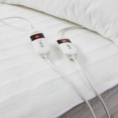 Anko Fitted Electric Blanket, King Bed - White