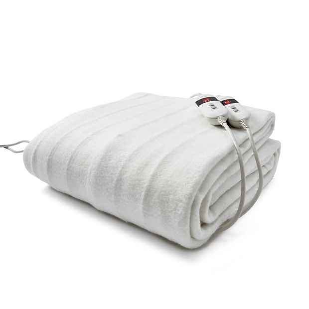 Anko Fitted Electric Blanket, King Bed - White
