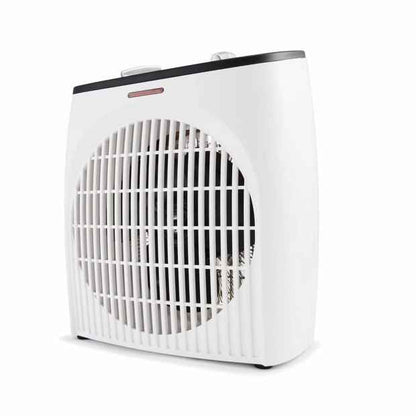 Compact Fan Heater - White