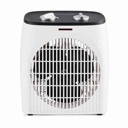 Compact Fan Heater - White
