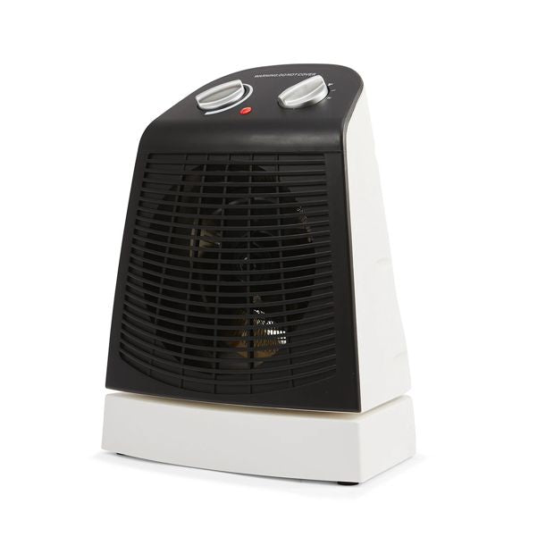 Anko Oscillating Fan Heater - Black