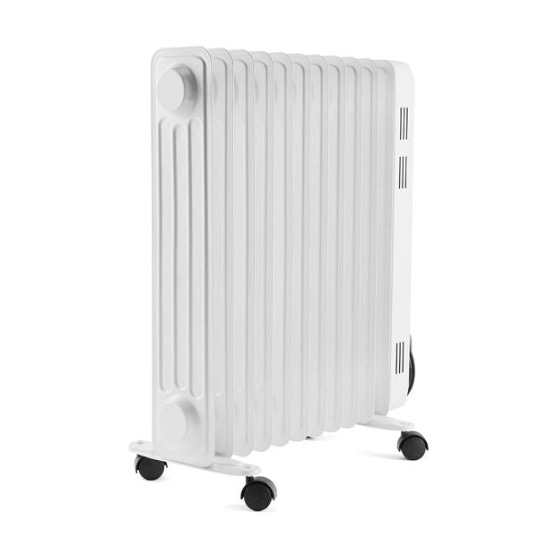 Anko 11 Fin Oil Heater - Grey