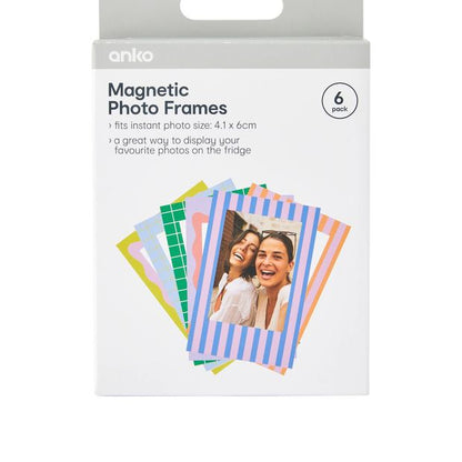 Anko 6 Pack Magnetic Photo Frames