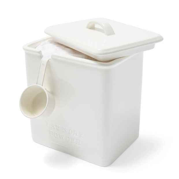 Anko Ceramic Laundry Jar with Ladle