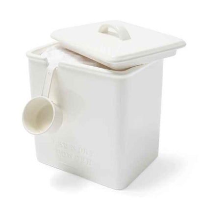 Anko Ceramic Laundry Jar with Ladle