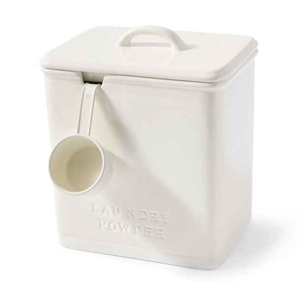 Anko Ceramic Laundry Jar with Ladle