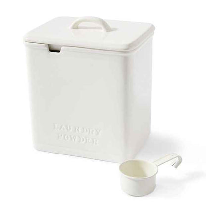 Anko Ceramic Laundry Jar with Ladle