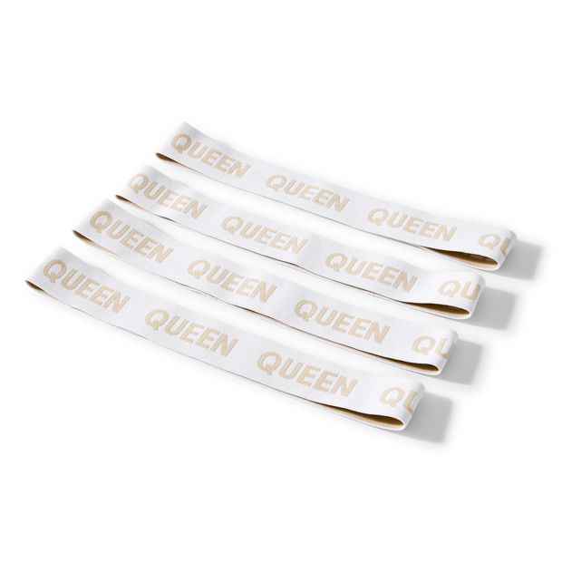 Queen Bed Linen Storage Bands - 4 Pack