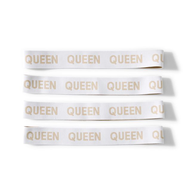 4 Pack Bed Linen Storage Bands, Queen - Anko