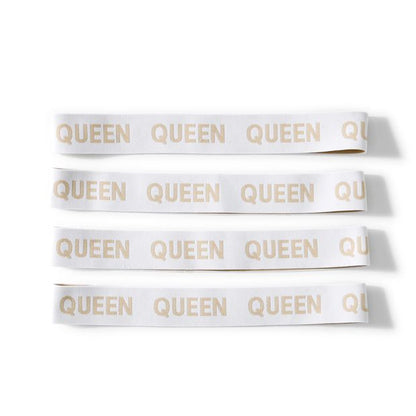 4 Pack Bed Linen Storage Bands, Queen - Anko