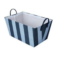 Anko Tapered Basket - Blue Stripe