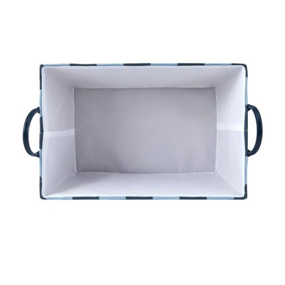 Anko Tapered Basket - Blue Stripe