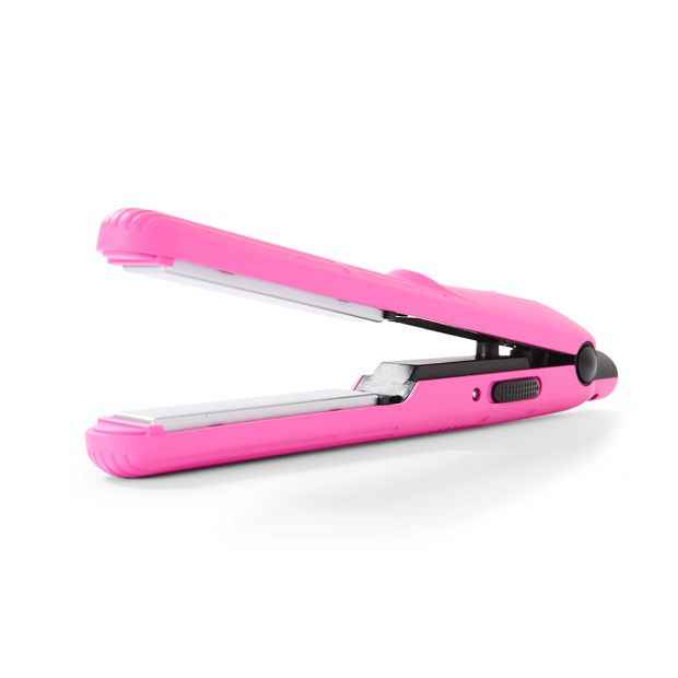 Compact USB Hair Straightener - Hot Pink