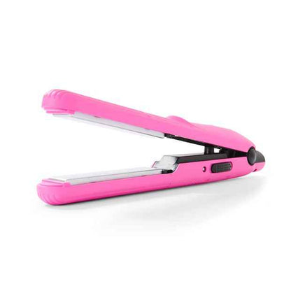 Compact USB Hair Straightener - Hot Pink