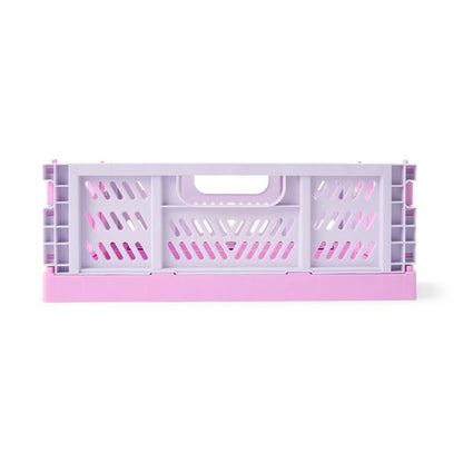 Anko 5L Collapsible Crate - Small, Pink