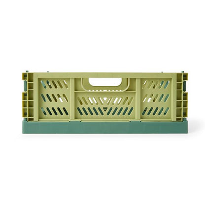 Anko 5L Collapsible Crate - Small, Green