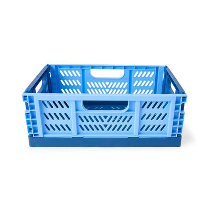 Anko 5L Collapsible Crate - Small, Blue