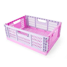 Anko 15L Collapsible Crate - Medium, Pink
