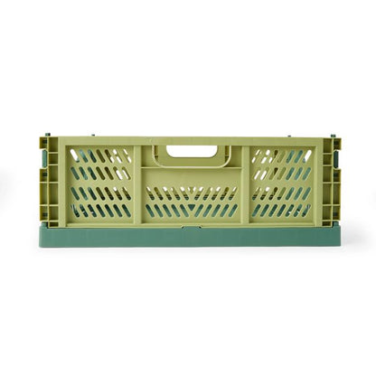 Anko 15L Collapsible Crate - Medium, Green