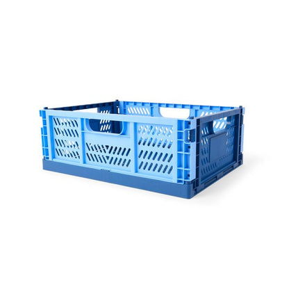 Anko 15L Collapsible Crate - Medium, Blue