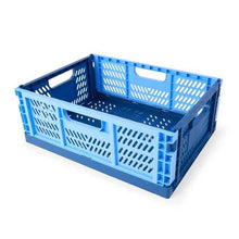 Anko 15L Collapsible Crate - Medium, Blue